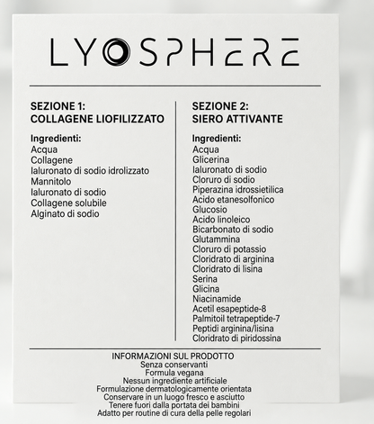 Lyosphere - Sistema collagene Anti-Rughe - Nano-Silk