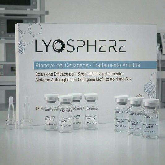 Lyosphere - Sistema di rinnovamento collagene Anti-Rughe - Nano-Silk